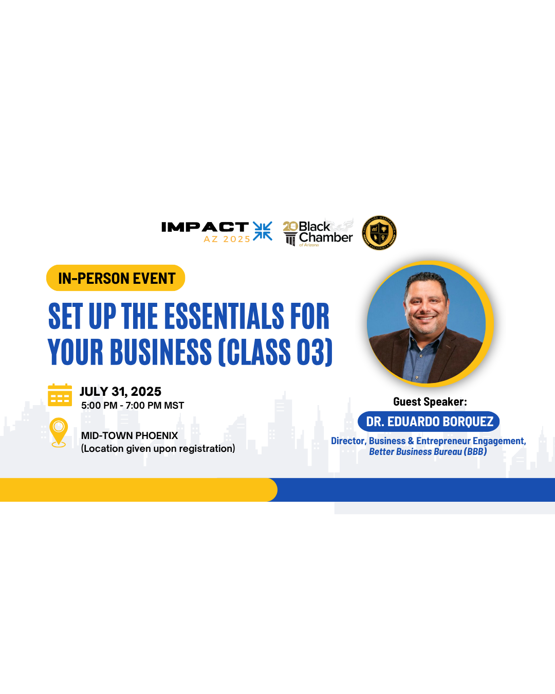 📣July 31 Impact AZ: Class 3